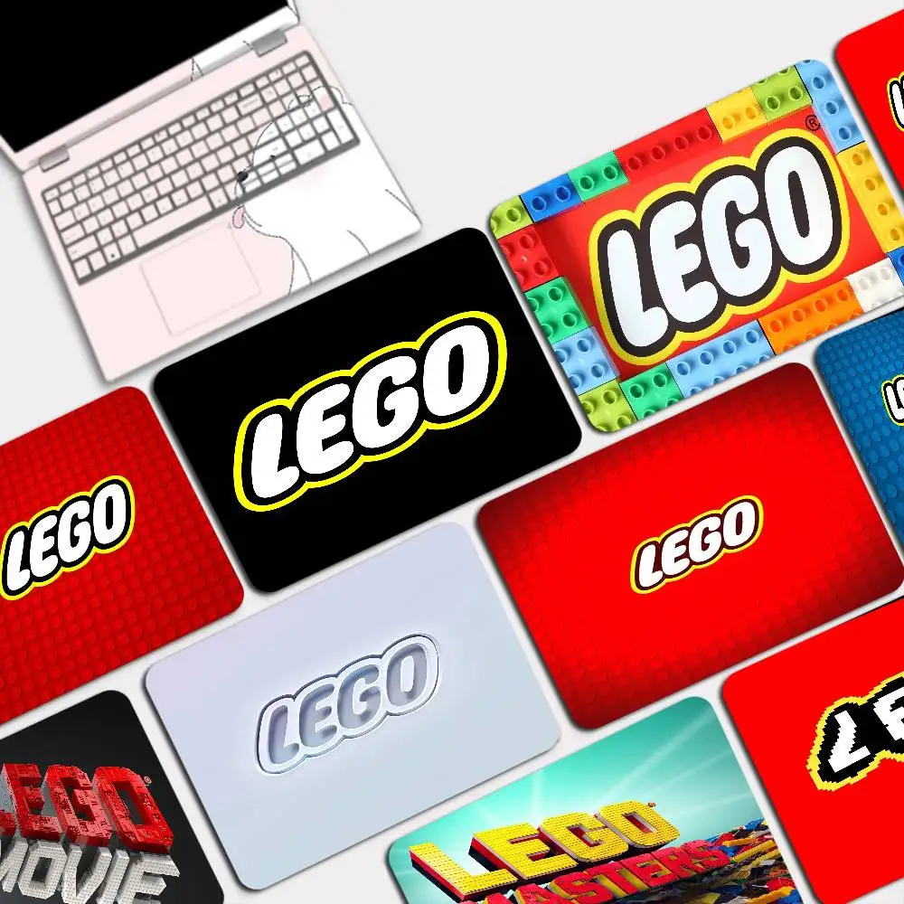 Tapete de Teclado L-LEGOS para Estudantes, Tapete de Mesa para Gabinete de PC Gamer, Mouse Pad para Mesa de Computador