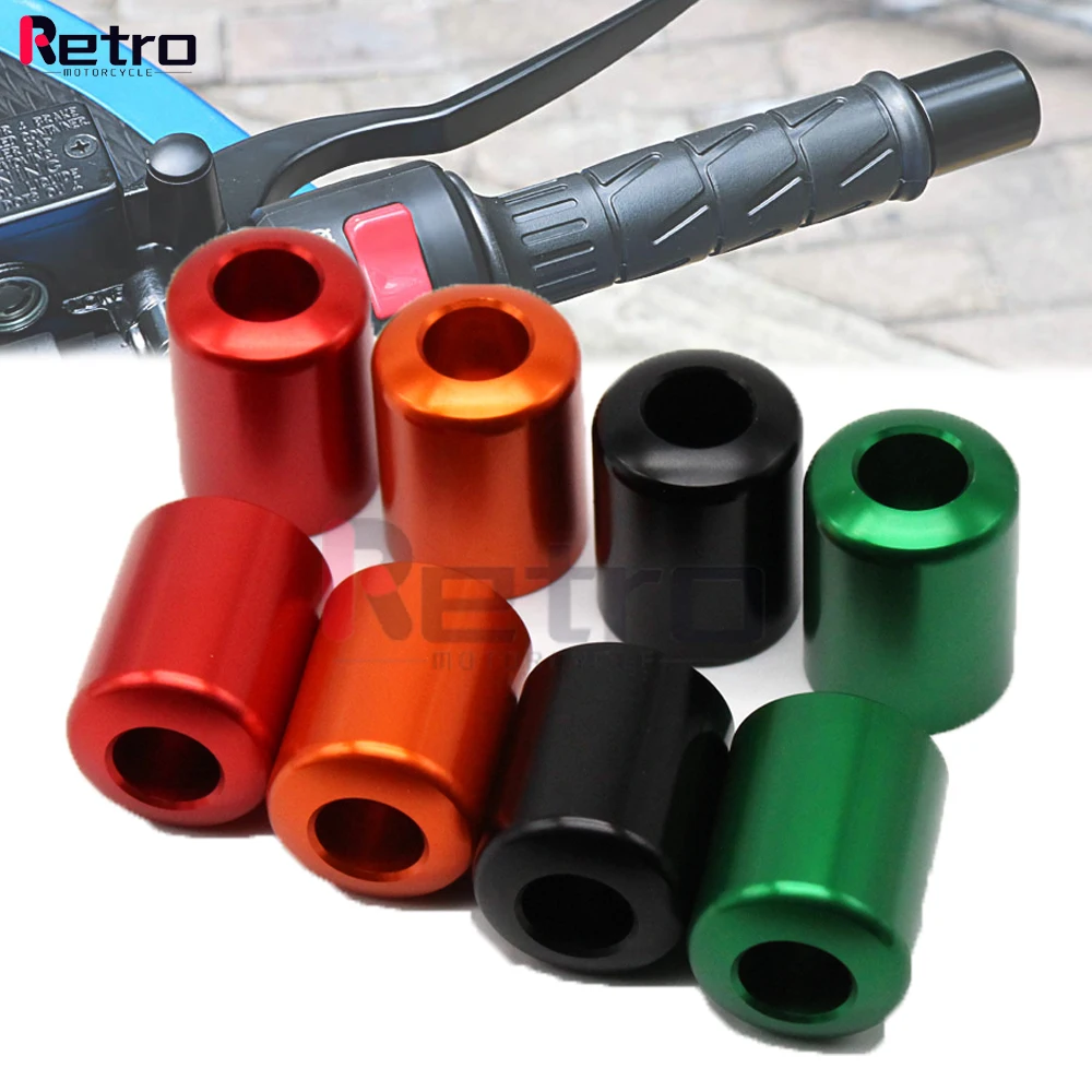 Handlebar Grip Bar Ends Slider For KAWASAKI VN 650 VULCAN S ZZR1100 CONCOURS 14 ZX7RR Motorcycle Accessories Handle Cover Cover