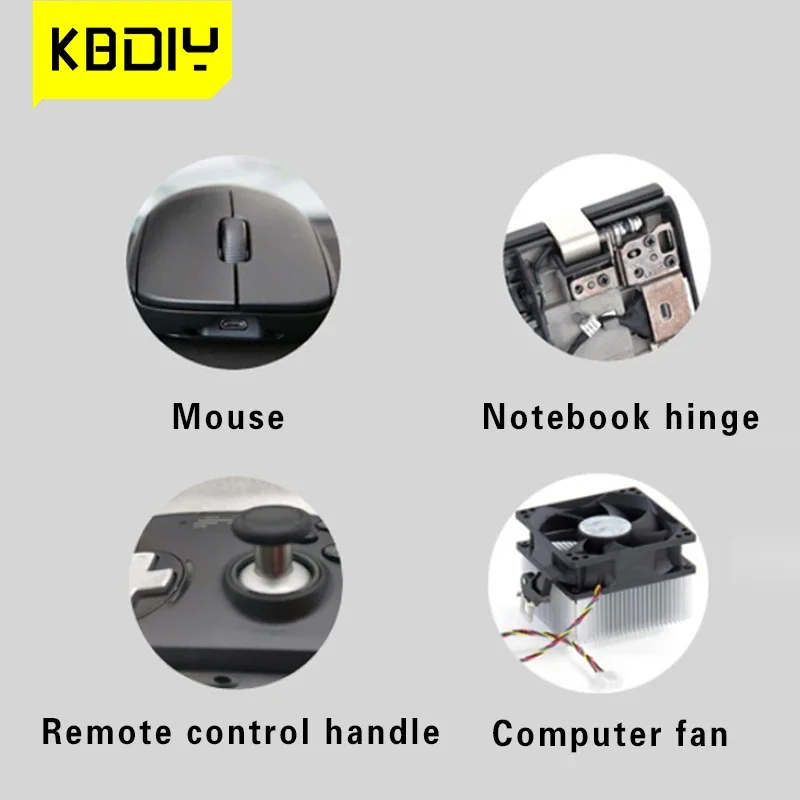 KBDiy Switch Minyak Pelumas GPL105/205 Keyboard Mekanik DIY Keycaps Switch Penstabil Pelumas untuk GK61 Anne Pro 2 TM680