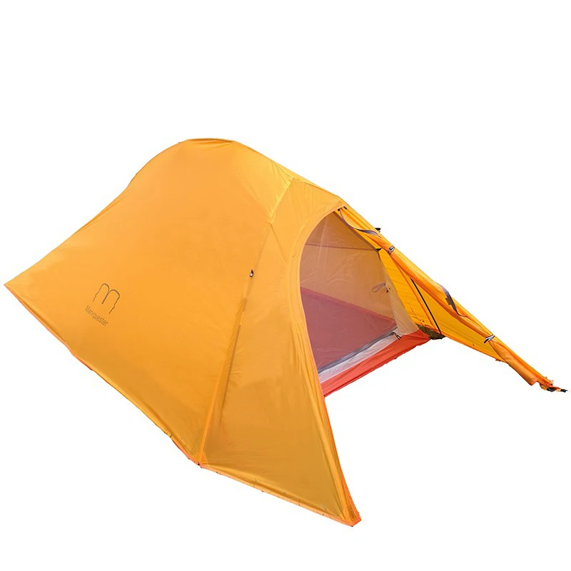 1.26KG Waterproof Fly 20D Nylon and Carbon Fiber Pole Double-layer Two-person Ultralight  Camping Tent