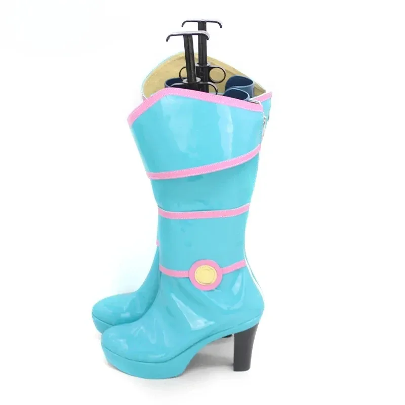 

Anime Shoes Yu-Gi-Oh Mana Cosplay Boots Halloween Costume Accessories Props Made4;v'5,f;6.j;8'