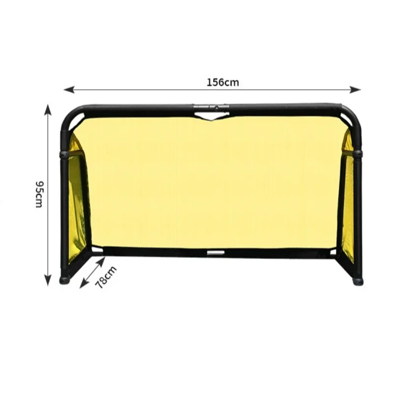 Large Portable Foldable Soccer Goal, Outdoor Aluminum   Designed for Children's Training and  Recreation