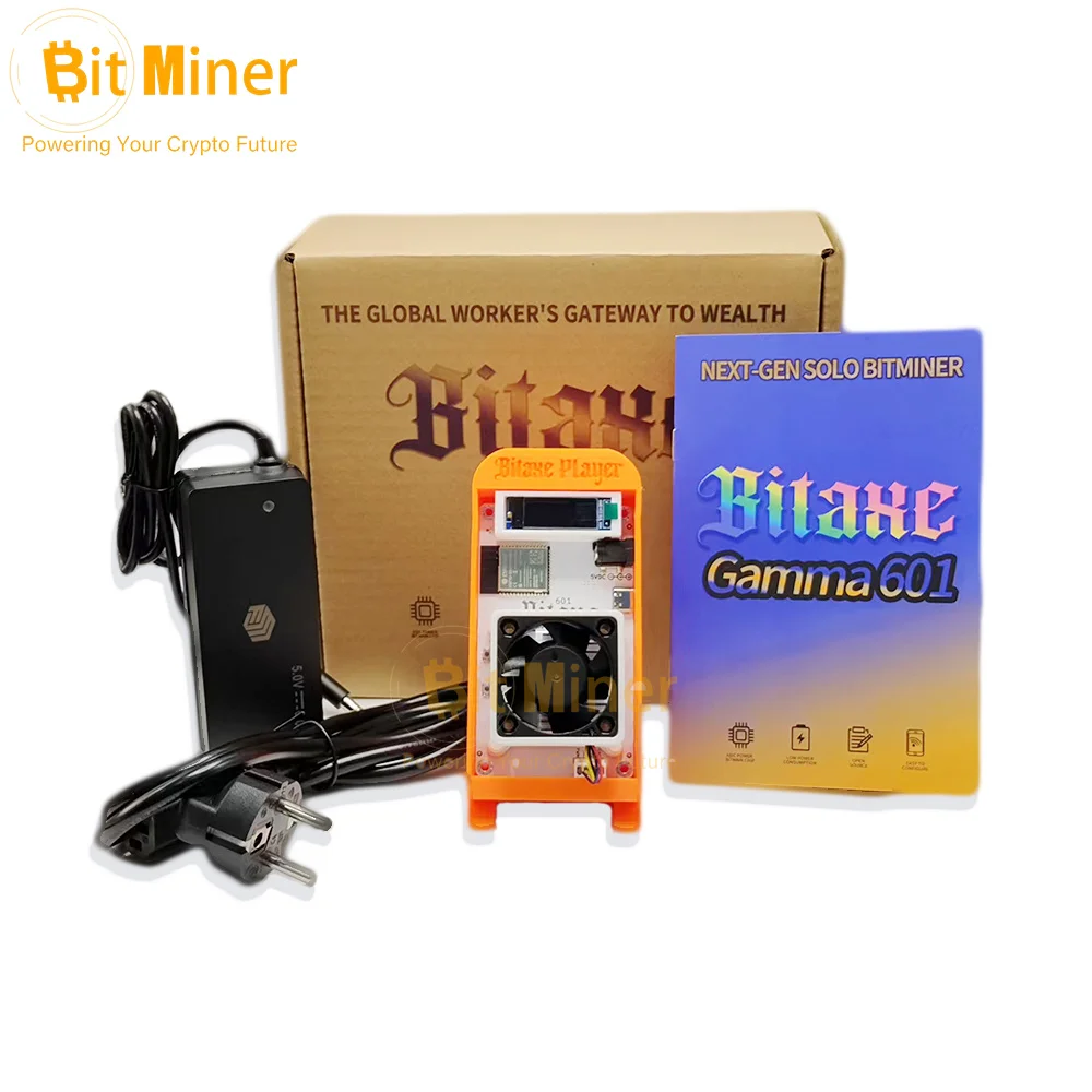 جهاز تعدين Cryptos الجديد Bitaxe Gamma 601 Bitcoins Miner 1.2TH/S 18W من Antminer S21 BTC Asic Miners آلة تعدين البيتكوين للاستخدام المنزلي #6