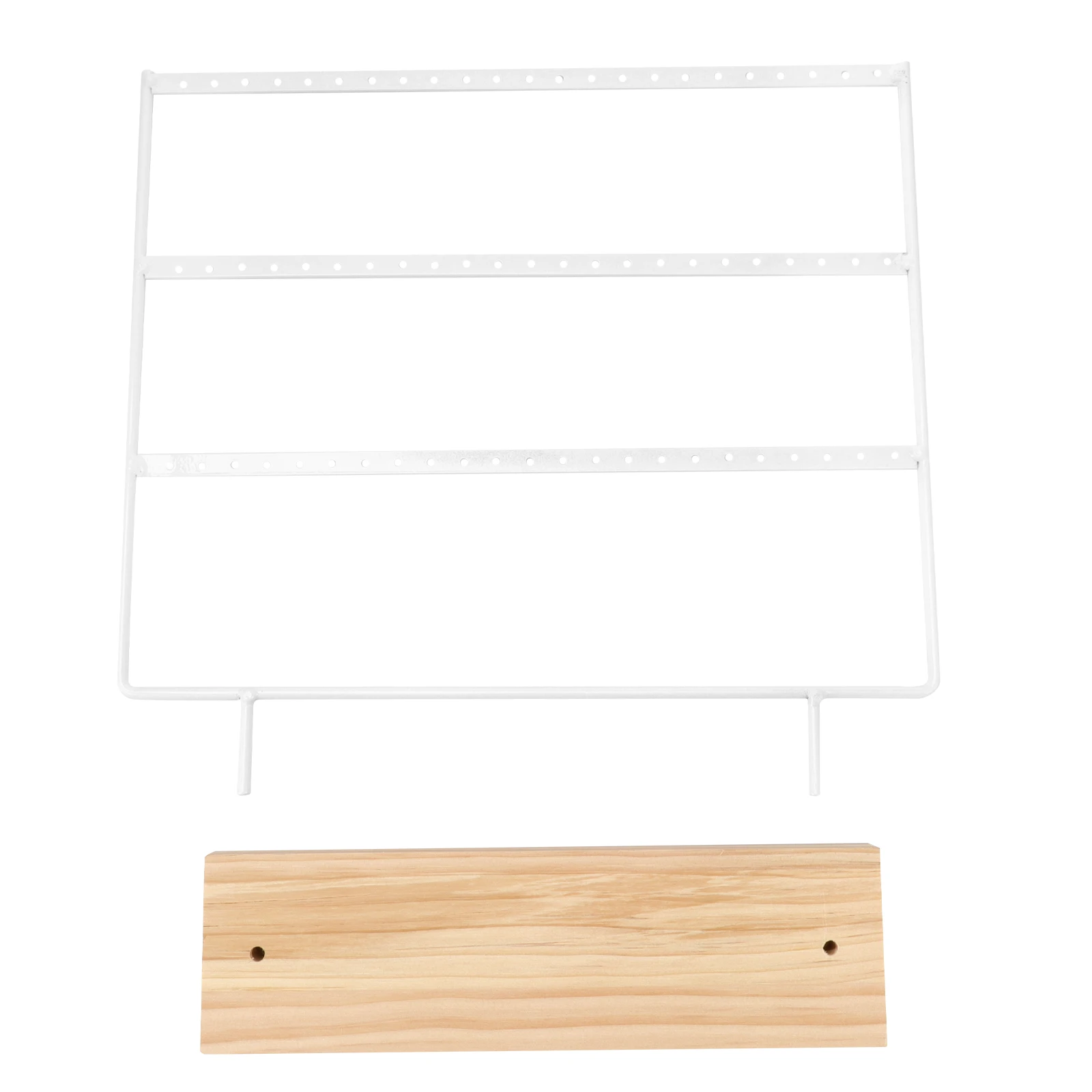 

1pc Earring Display Stand Jewelry Holder Iron Rack for Shop Women Vendors Baby Halter Necklace Bracelet Organizer Storage