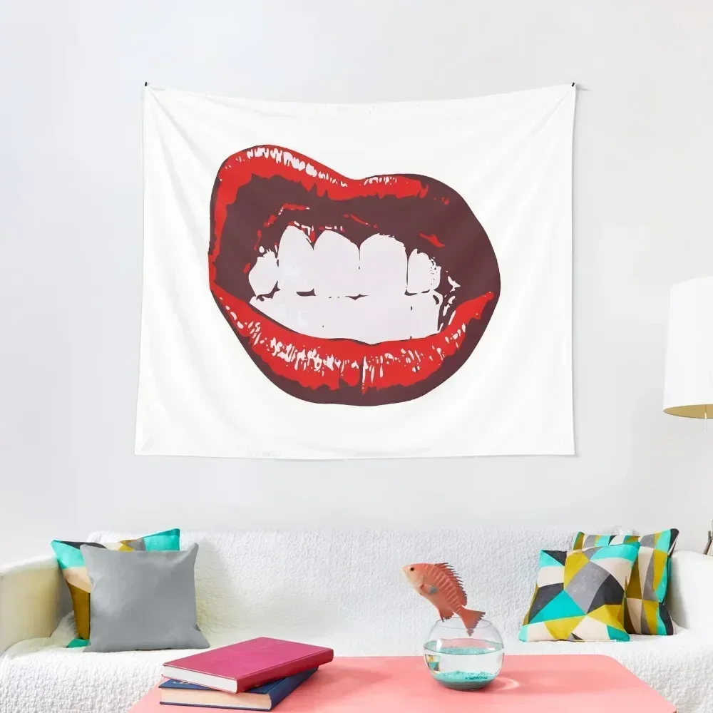 

Sexy teen girl lips Tapestry On The Wall Wall Deco Tapestry