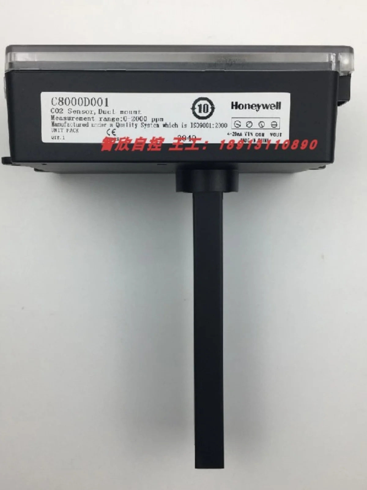 

Original Honeywell C8000W001 D001 Air Duct Indoor Wall Mounted CO2 CO2 Concentration Sensor