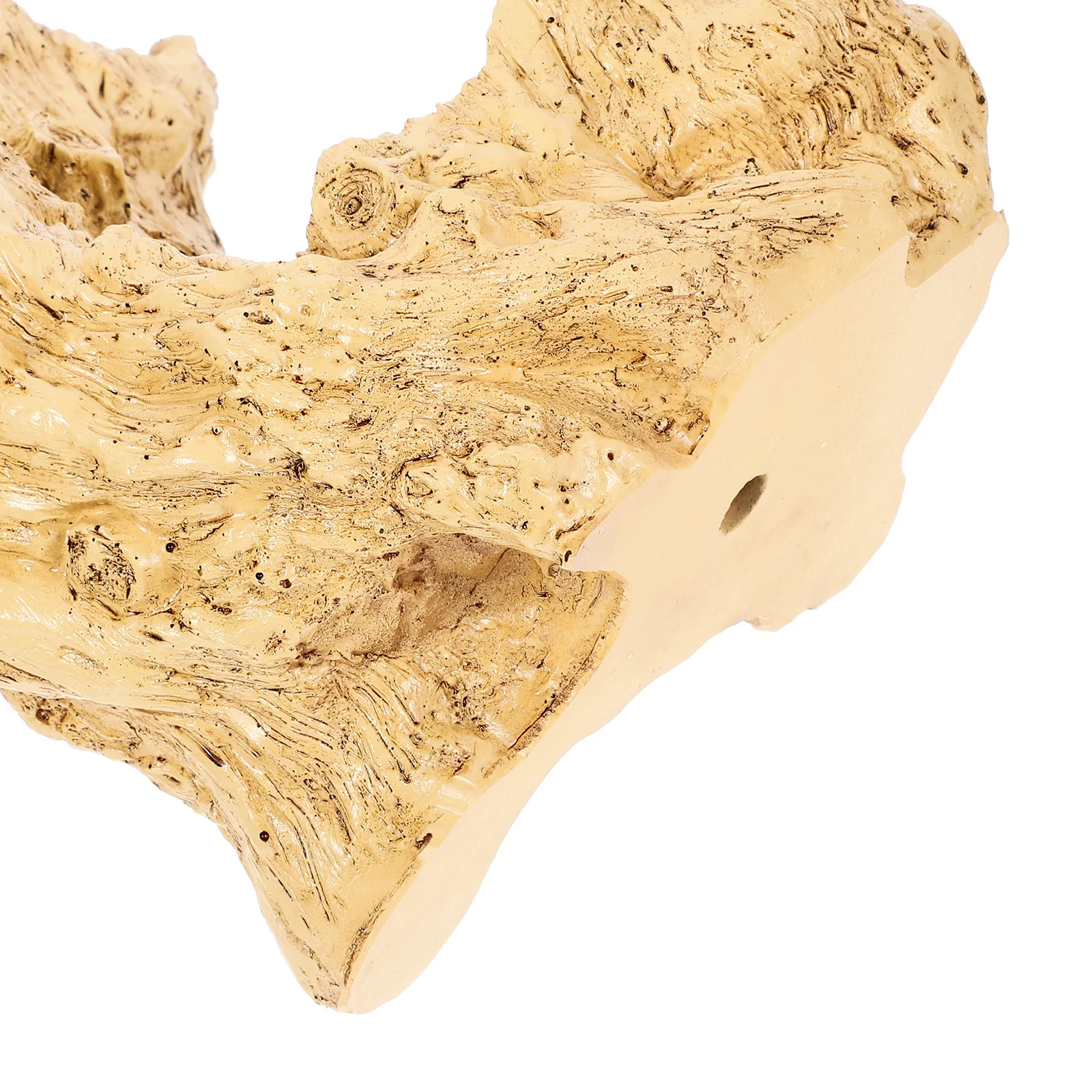 الراتنج محاكاة شجرة الجذر اناء للزهور الأصفر سطح المكتب حاوية النباتات بونساي وعاء زارع نباتات غرفة المعيشة المنزلي حلية #4