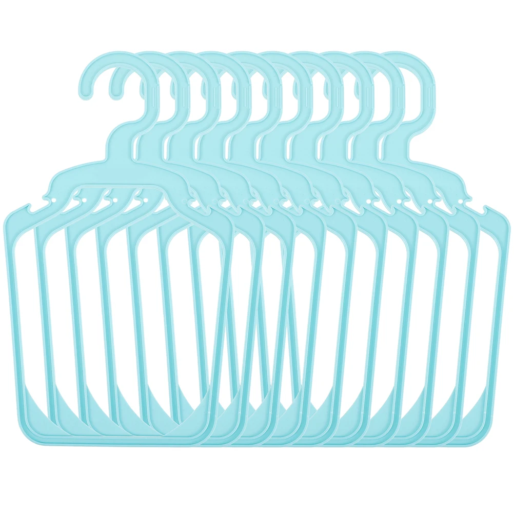 

10 Pcs Coat Hanger Pet Clothing Hanging Child Dog Clothes Grooming Plastic Hangers Rack