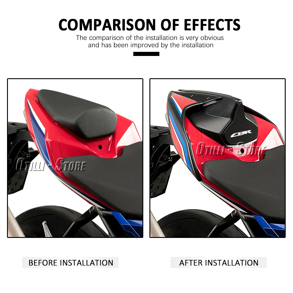 Nueva cubierta de asiento de pasajero trasero de motocicleta, capó de asiento de carenado para Honda cbr1000rr CBR1000RR CBR 1000 RR 2021 2022 2023