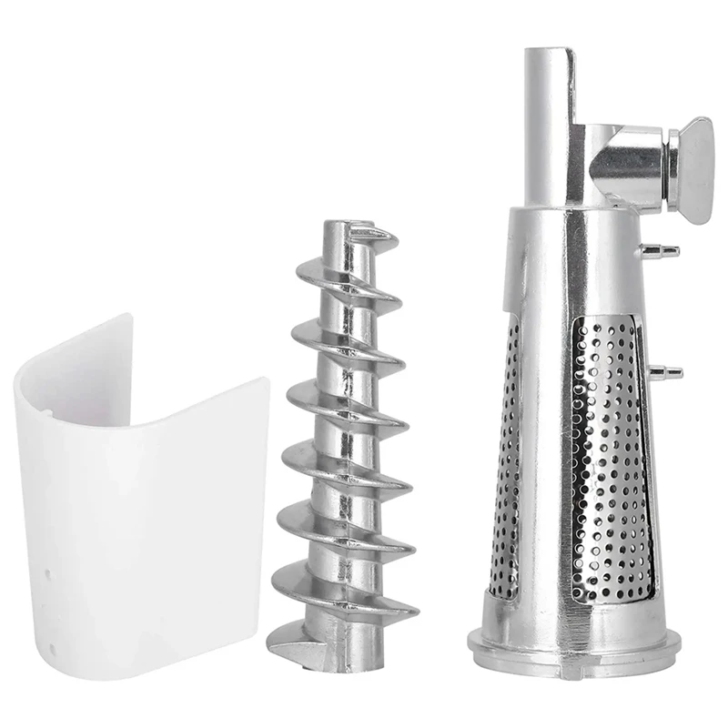 Fleischwolf-Aufsatz, Fleischwolf-Aufsatz für Mixer, Tomaten-Entsafter, Sieb, Schraube, Welle, Filterhülse, Schallwand-Zubehör
