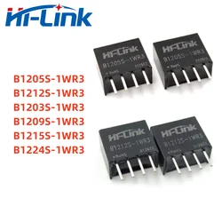 Hilink DC DC 12V to 3.3V 5V 9V 12V 15V 24V 1W Isolated Power Supply Module B1205S-1WR3 B1212S-1WR3 Step Down Convertor