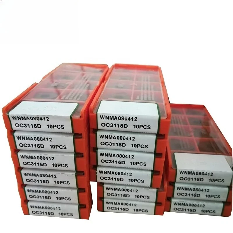 معالجة الحديد الزهر إدراج كربيد الشركة المصنعة WNMA080412 OC3115D