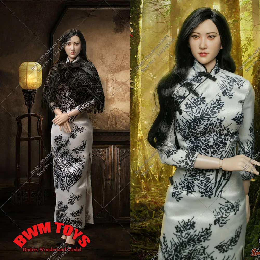 

In Stock SmartToys Ft007 1/6 Half Demon Ivy Jing Tian Plant Spirit Figure 12'' Full Set Action Head Body Cheongsam Version