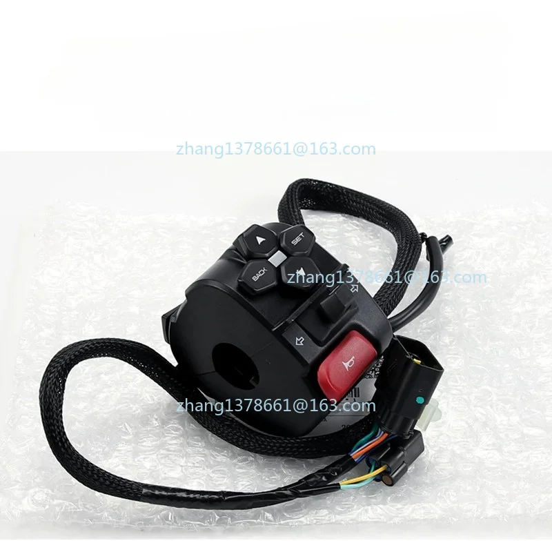 For CFMOTO 675NK Motorcycle Parts Left Right Handle Horn Ignition Steering Switch