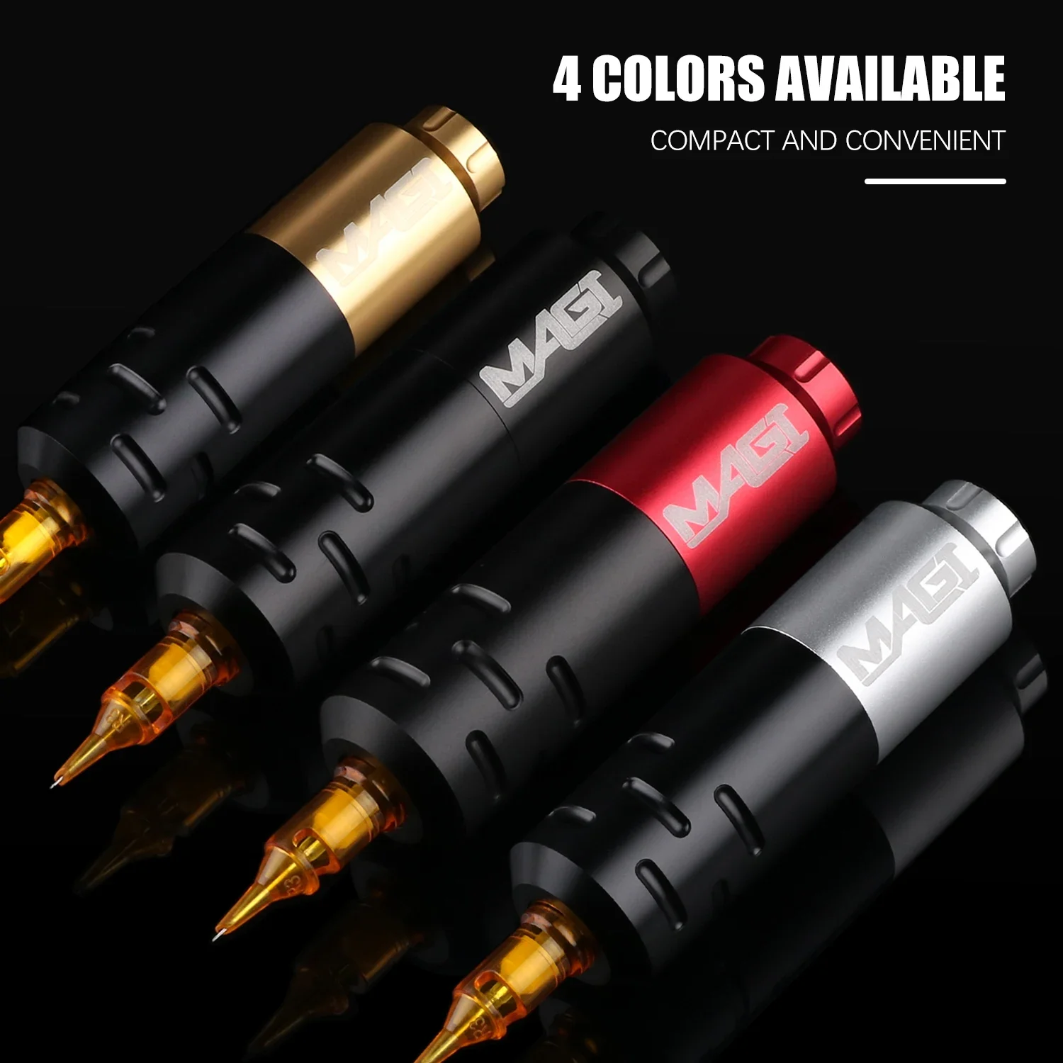 

MAGI Rotary Tattoo Pen RCA InterfaceTattoo Machine High Speed Motor Tattoo Gun for Eyebrow, Lip, Eyeliner & Body Tattoo