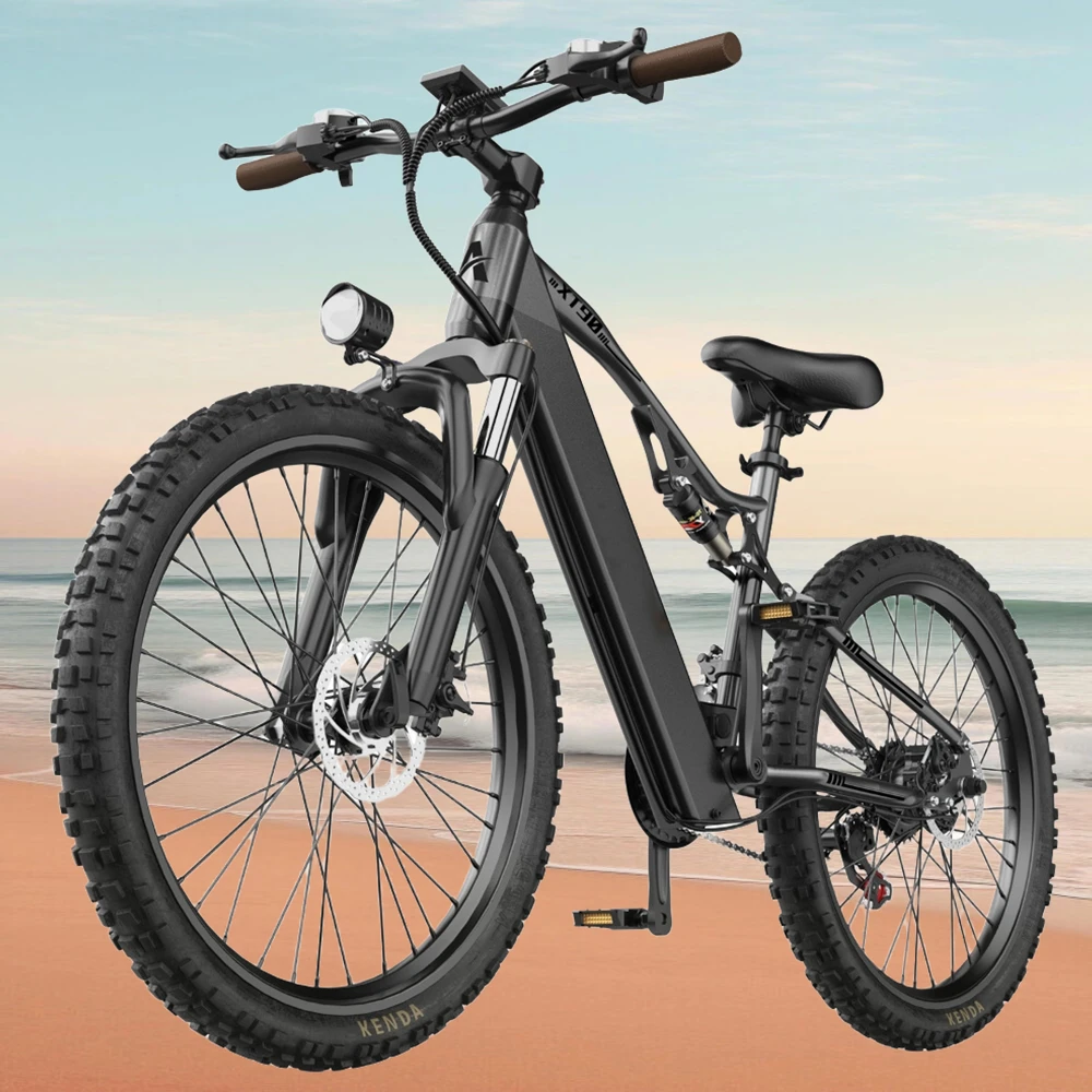 

26" Electric Motorcycles Mountain E Bike for Adults, 1200W Peak Motor Ebike 27.9Mph 48V 20.3AH Adults Electric Dirt Bicycle