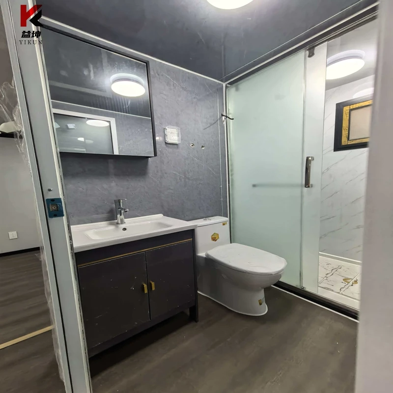 Modern 20FT/30FT/40FT Luxury Prefabricated Steel Container House Expandable with Bathroom and Kitchen for Villa Application