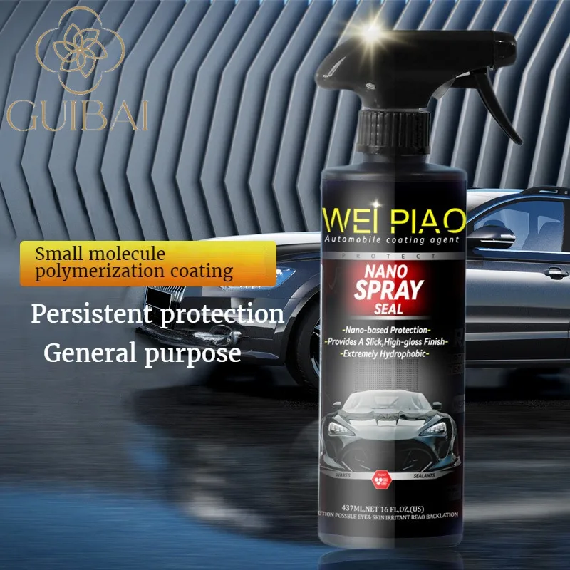 Premium Car Wax Sealant Nano Coating Solution for Paint Protection and Glossy Finish Stain Removal Shine Enhancement