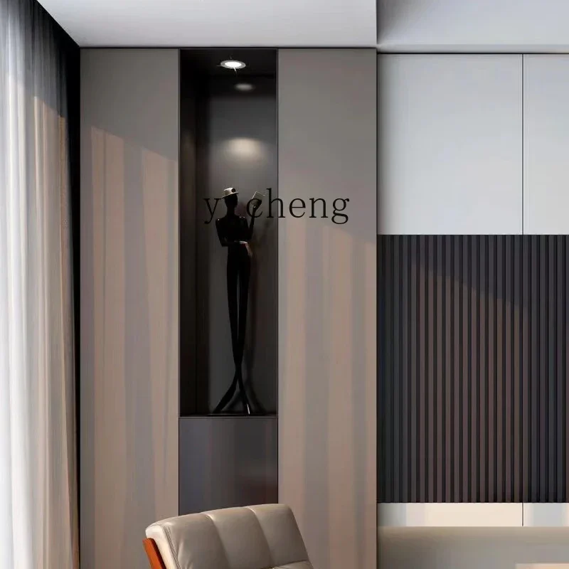 YFY  Modern Light Luxury Creative Abstract Character Reading Ornament TV Living Room Entrance Floor Art