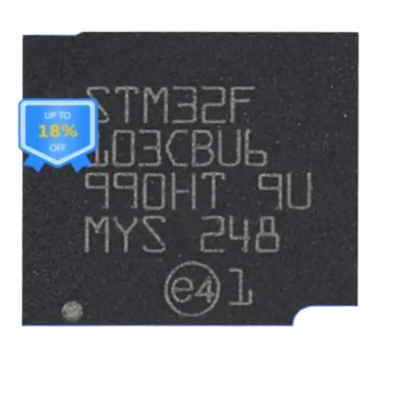 

100% НОВИНКАВысококачественная продукция STM32F103CBU6 32F103CBU6 QFN48 STM32F103CBU6TR ARM-MCU
