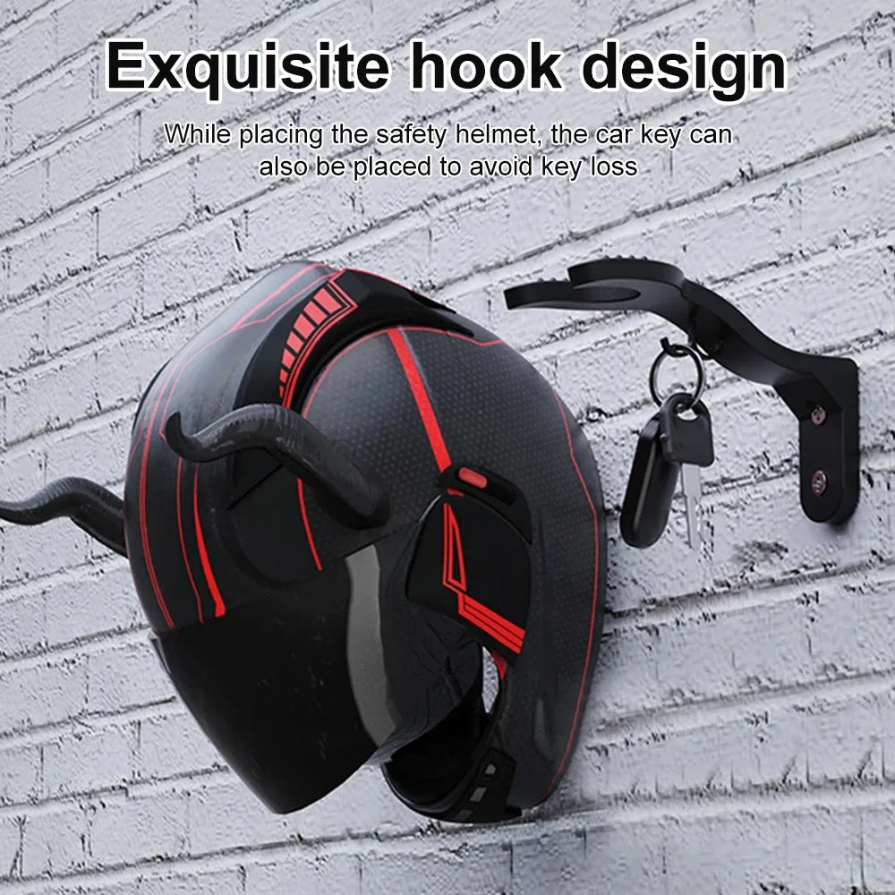 1-10 stks Helm Houder Haak Plank Muurbevestiging Haak Stand Helm Houder Thuis Opslag Houder Doek Display Rack Helm Hanger