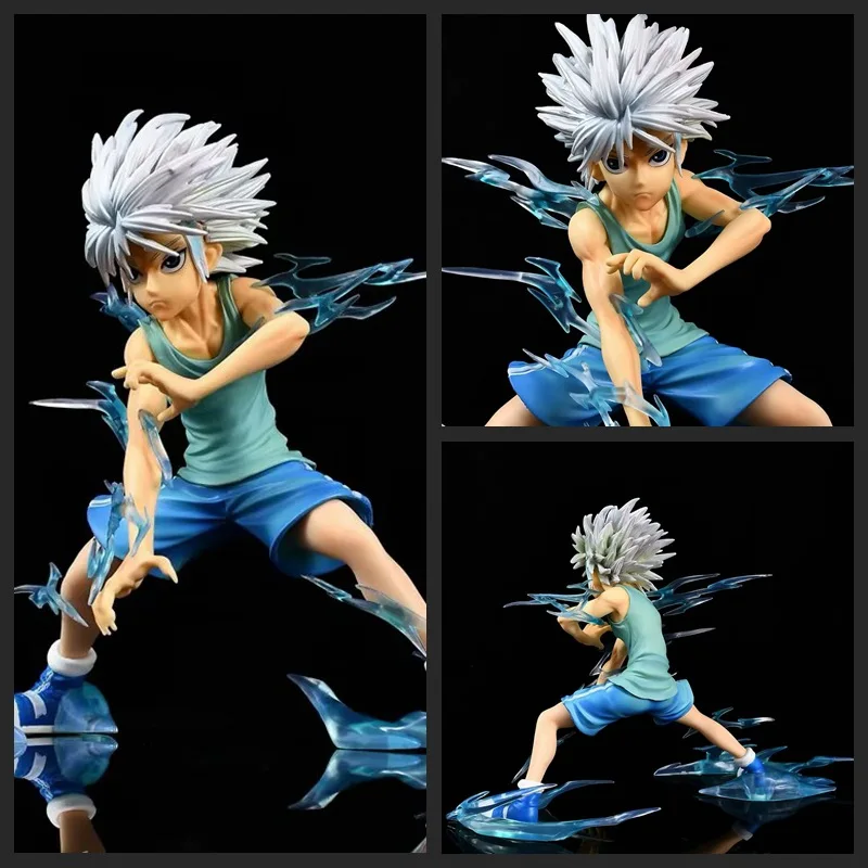 

New Hunter×Hunter Anime Figures Killua Zoldyck Figure 19cm Pvc Action Figure Model Decoration Collection Ornament Birthday Gift