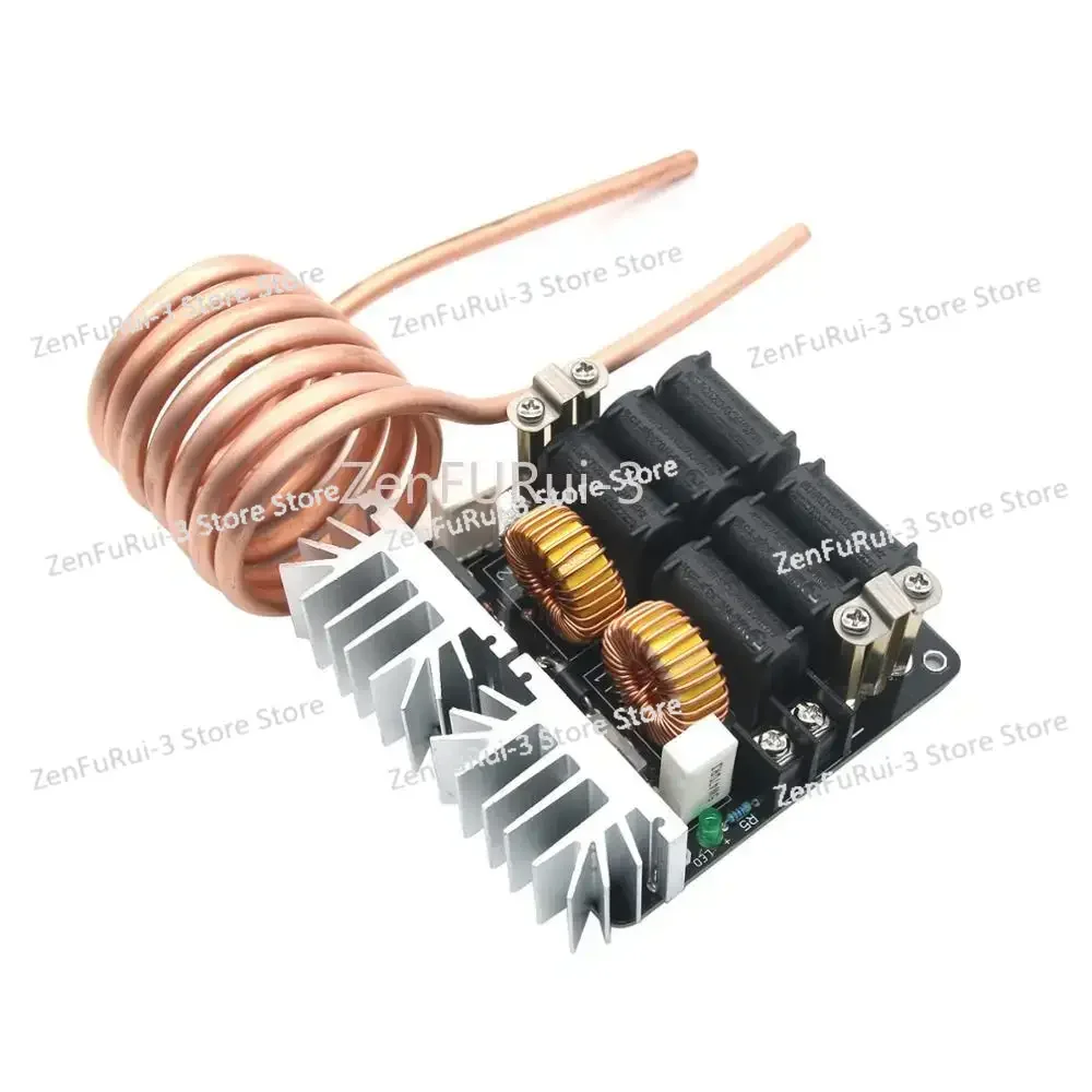 1000W ZVS 20A Low Voltage Induction Heating Board Module Flyback Driver Heater 12v-48v