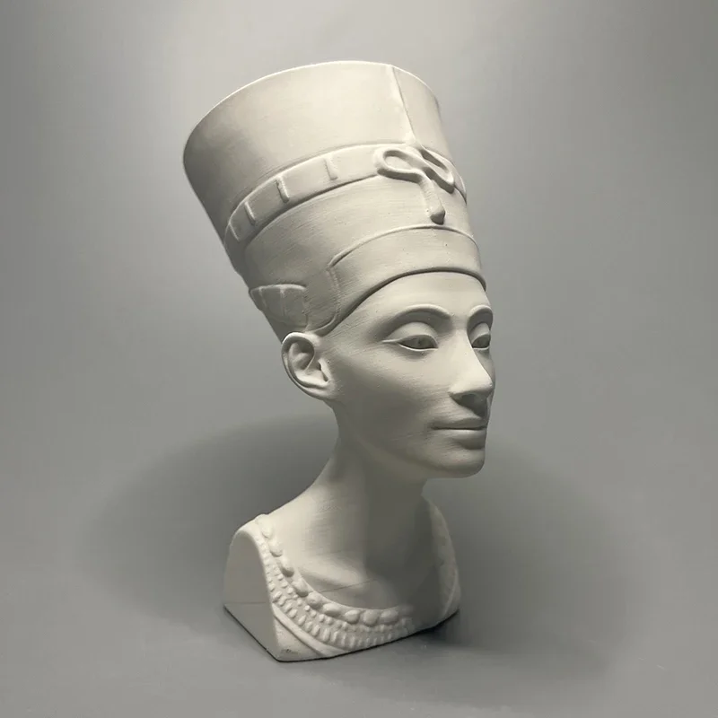 Nefertiti Bust Ancient Egyptian Museum Replica Plaster Sculpture Home Soft Decoration Desktop Ornaments Gifts
