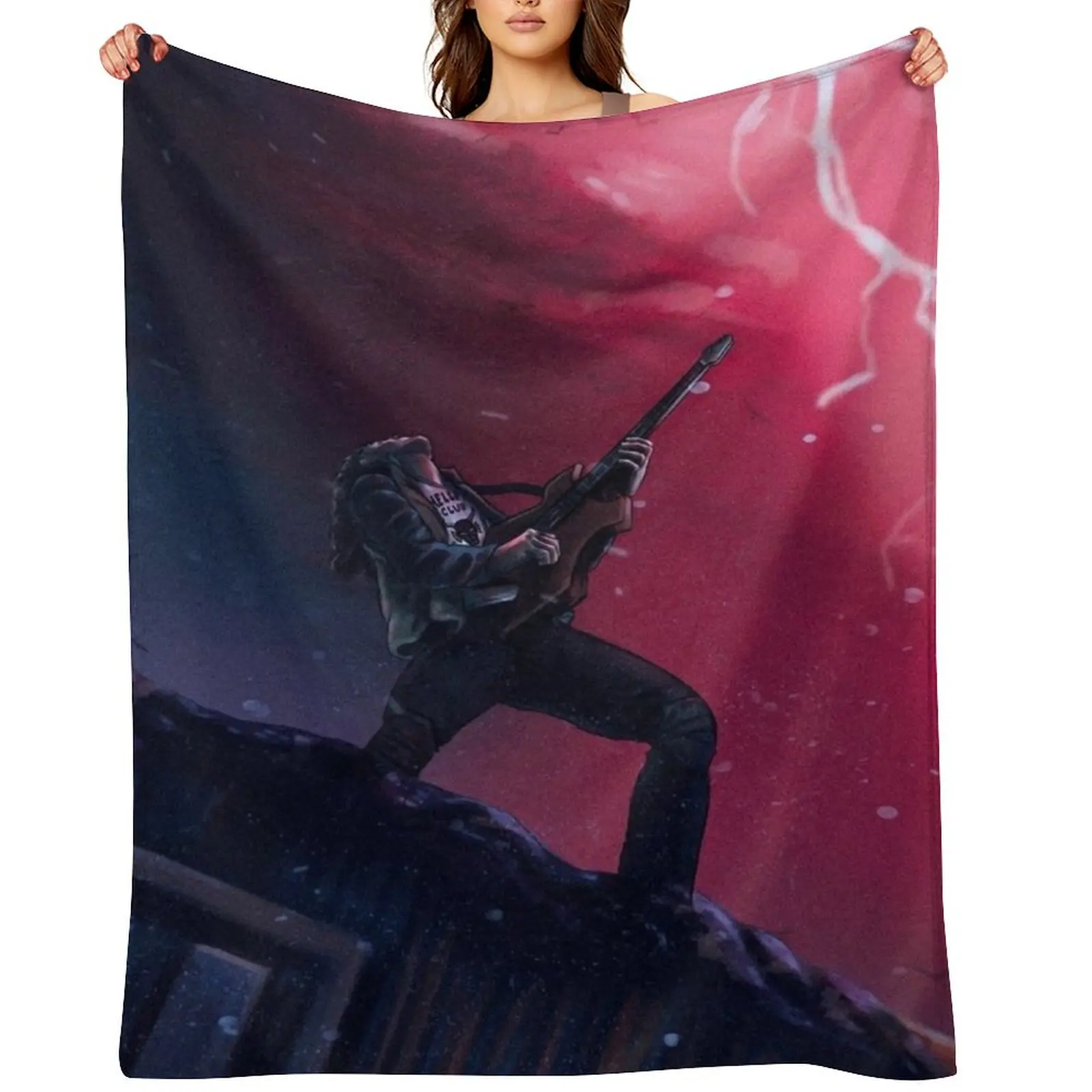 

Joseph Quinn Joseph Throw Blanket Camping Plaid Thins cosplay anime Blankets