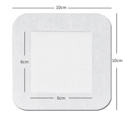5 Sheets/set 10*10cm Patch Self-adhesive Breathable Band Aid Wound Plasters Large Size Skin Care Patches Stickers