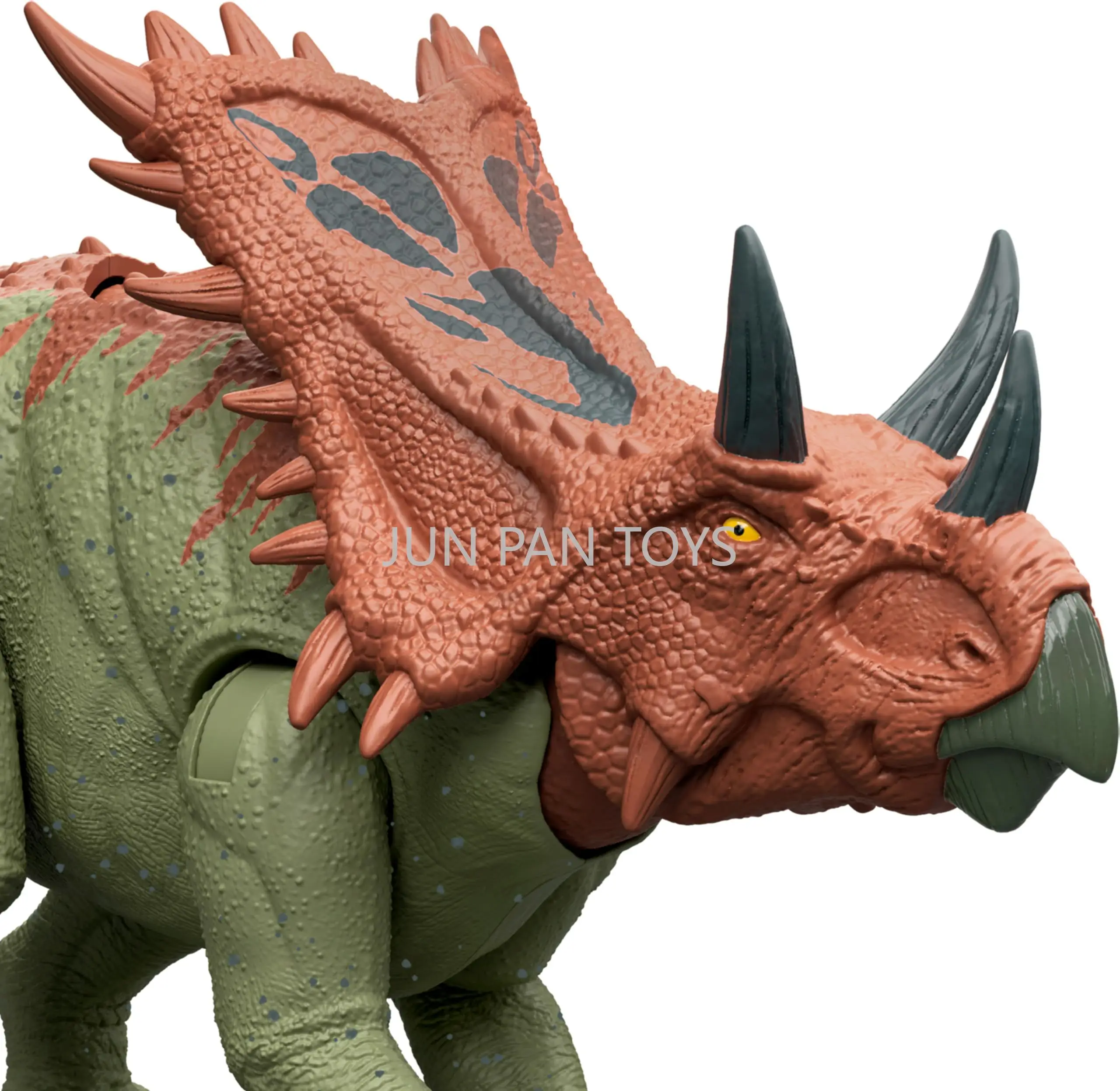 Jurassic World Strike Attack Chaos Theory Monolophosaurus Tuojiangosaurus Gastonia Dilophosaurus Chasmosaurus Action Figure 1pc