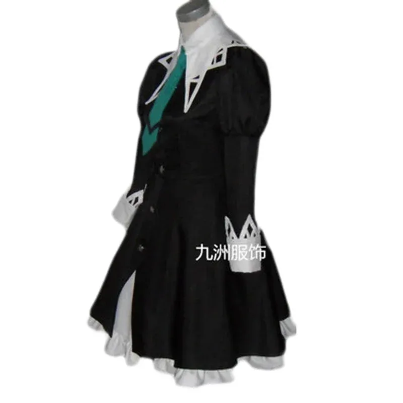 

didi 211Fulujiacos Anime Strawberry Panic! Hanazono Shizuma Cosplay Costume Black Uniform Dress