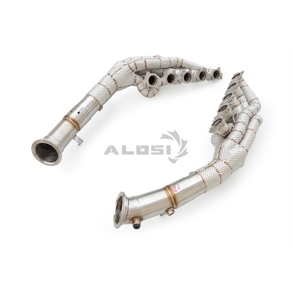 

Выпускной коллектор для Lamborghini Huracán STO 5.2 2020-2025 с изоляционным слоем, высокопроизводительный выпускной коллектор