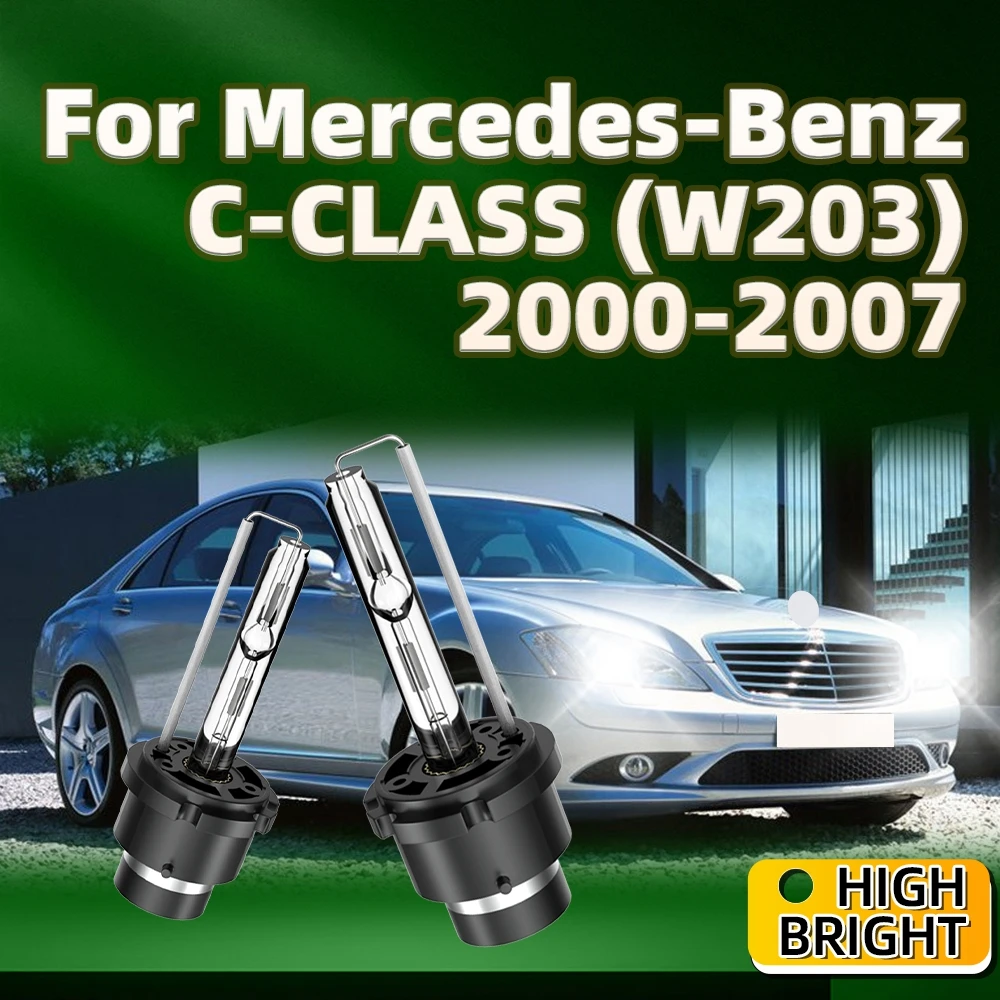 

Xenon Car Headlight Bulbs D2S 6000K 10000K Headlamp For Mercedes-Benz C CLASS W203 2000 2001 2002 2003 2004 2005 2006 2007