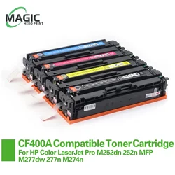 CF400A CF401A 402 403A 201A CF400 Compatible Toner Cartridge For HP Color LaserJet Pro M252dn 252n MFP M277dw 277n M274n