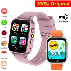 2024 New Kids Game Smart Watch Boys Girls Games Music Play Pedometer Time Display Video & Audio Recording Birthday Gift box NEW