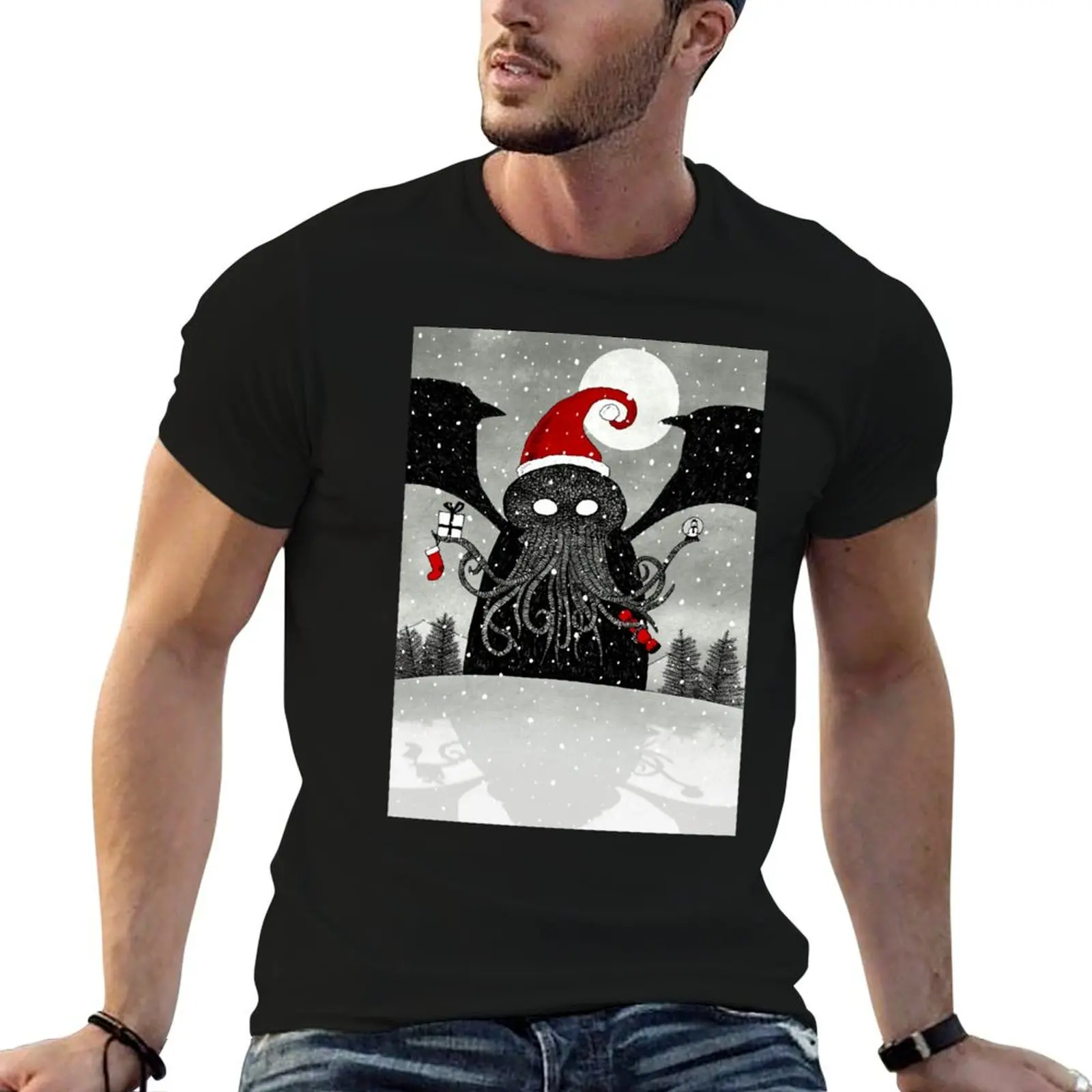100 percent Cthulhu shirt for cotton A shirt t personalised Christmas t T-Shirt man