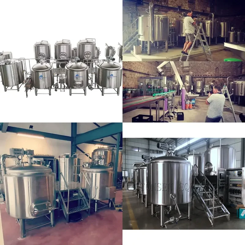 2026 CE 500l 1000l Beer Processing Brewing Beer Machine Automatic for Commercial Beer Brasserie