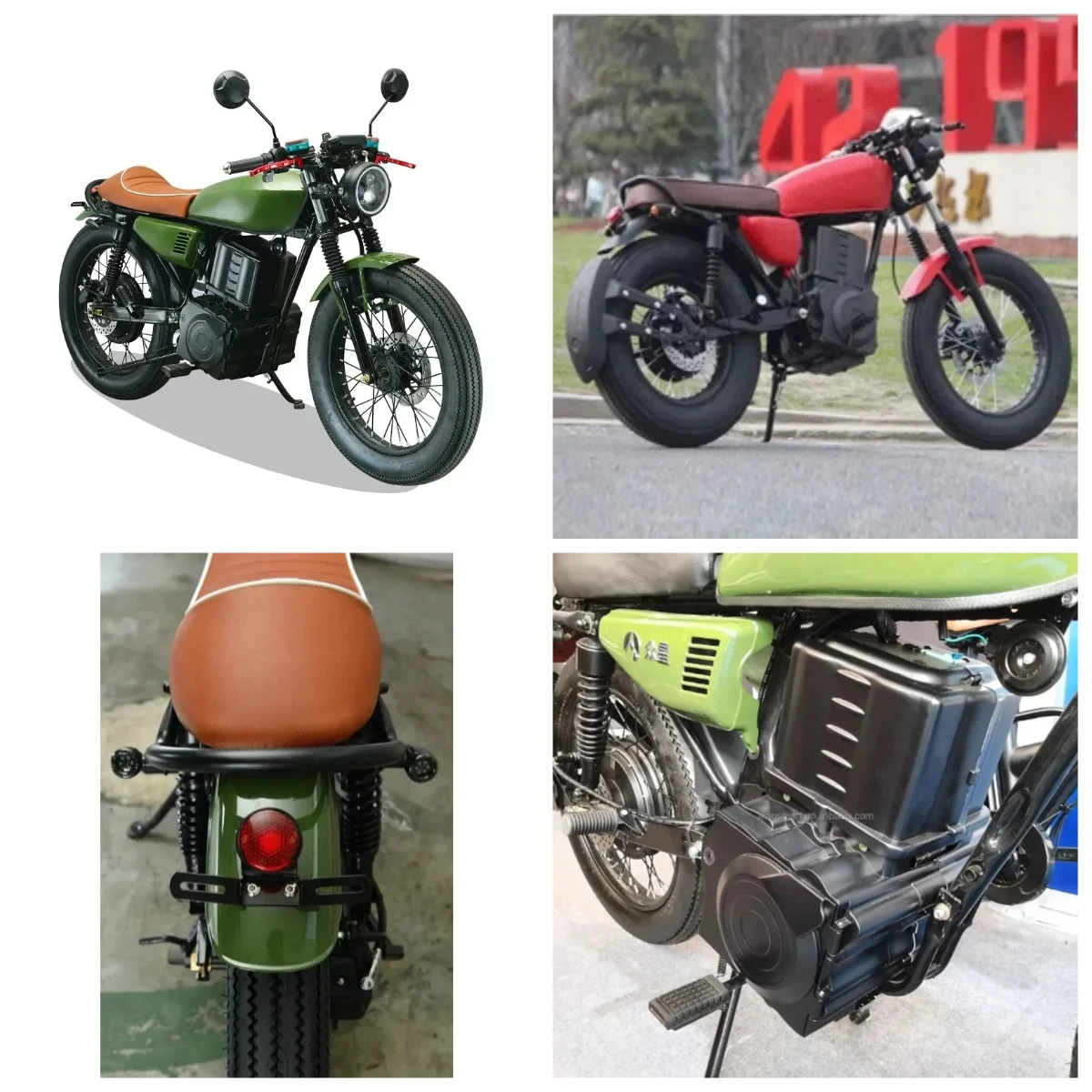 STROVAN  Motorcycle2025 Newest Vintage Style Electric Motorcycle, Classic Two Wheel Scooter 1000w-3000w Extremely Competitive