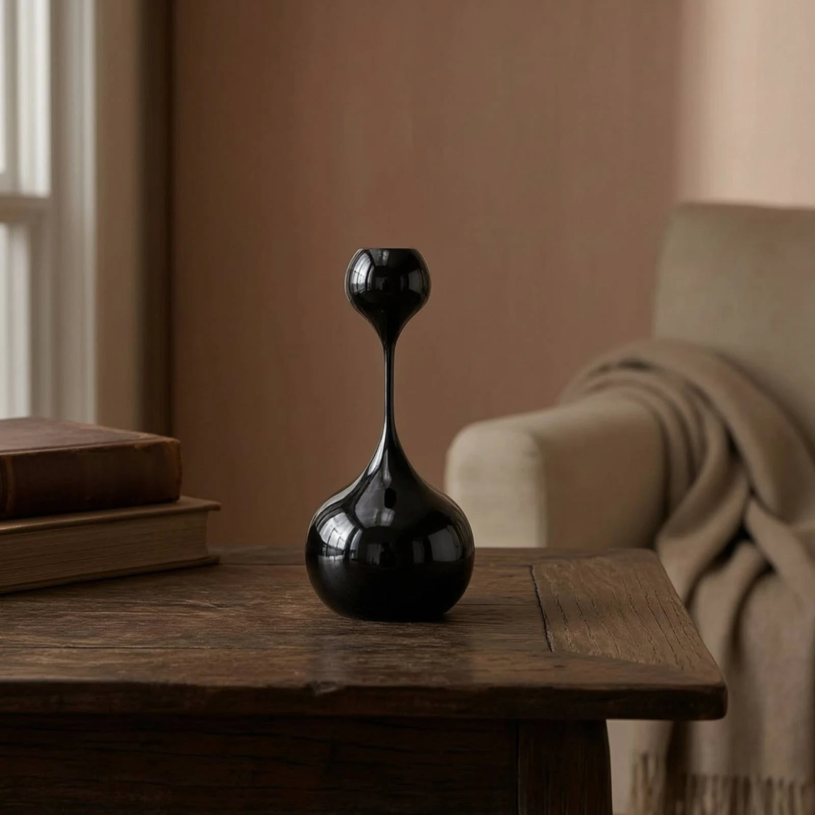 Teardrop Candle Holder Minimalist Metal Candle Holder Candleholder Modern Candlestick Elegant for Minimalists, Dining Table
