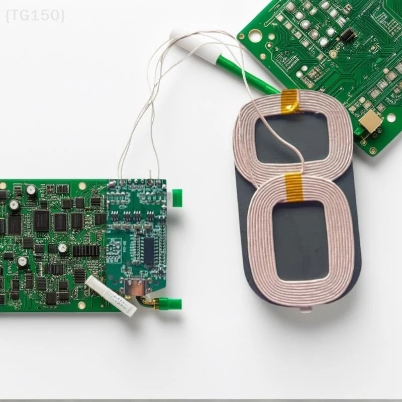 

1 шт., беспроводная зарядка, интерфейс Type-C, 15 Вт, двойная катушка, модуль беспроводной зарядки, беспроводное зарядное устройство, PCBA, домашнее автомобильное оборудование