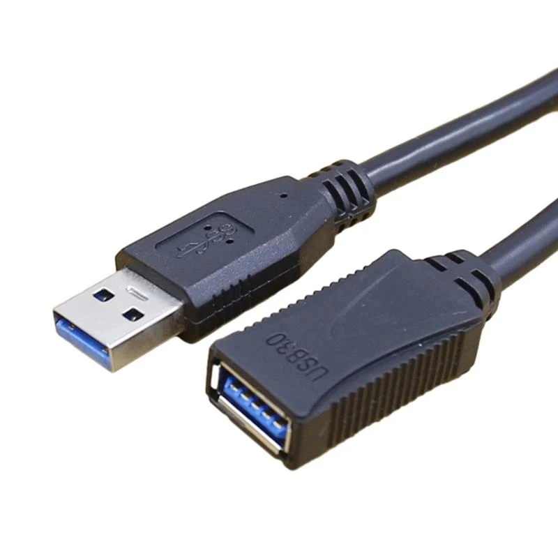 F62C USB3.0 Extension Cable Wire, Portable USB Male to Female Extender Cord Support Data 5Gbps for USB Fan/Printers/Lamps