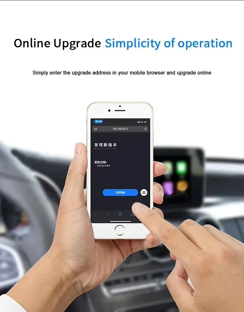 2in1 Wireless Carplay Android Auto Adapter 5Ghz WiFi Bluetooth Wireless Carplay Adapter für Auto Apple Auto Spielen Wireless Adapter