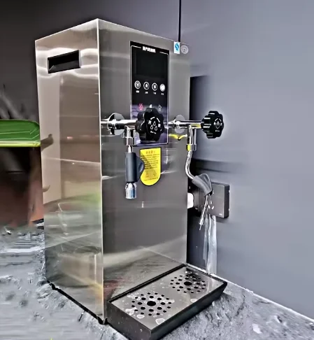 Electric Boiling Water Machine Commercial Milk Frother Steam Boiling Water Dual-purpose Machine Milk Foam Machine