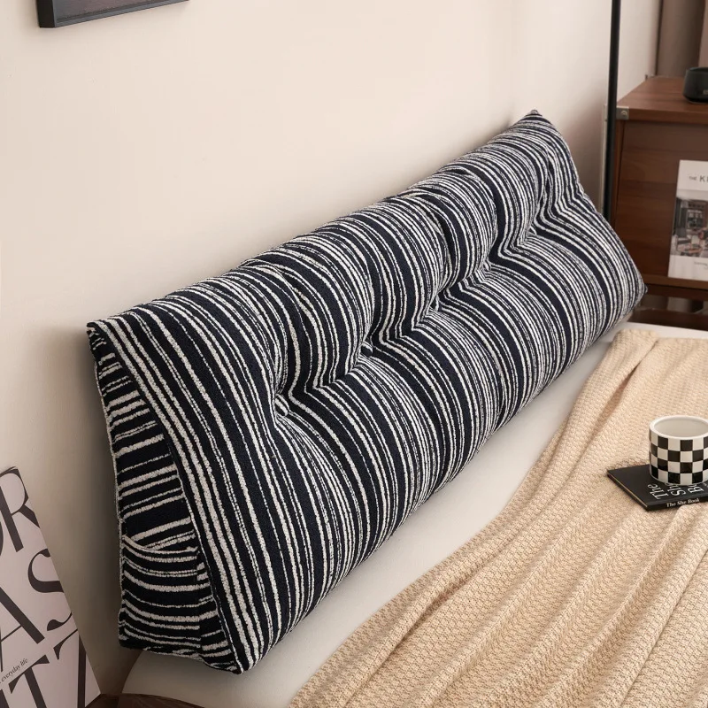 Pillows Headboard Cushion Backrest Soft Paneling Anti-collision Bedside Lumbar Support Pad Triangular Headrest Pillow Washable