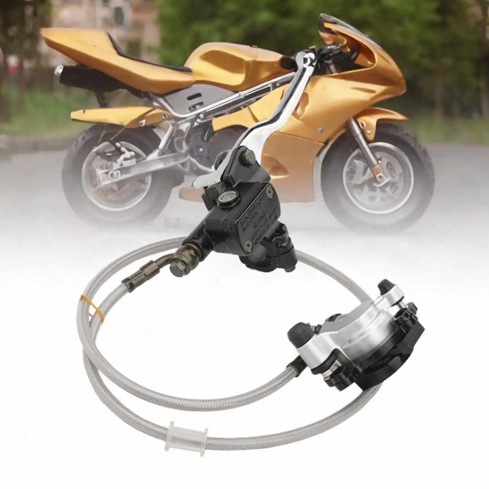 

Rear Hydraulic Disc Brake System Caliper Sturdy Accessory for 47cc 49cc