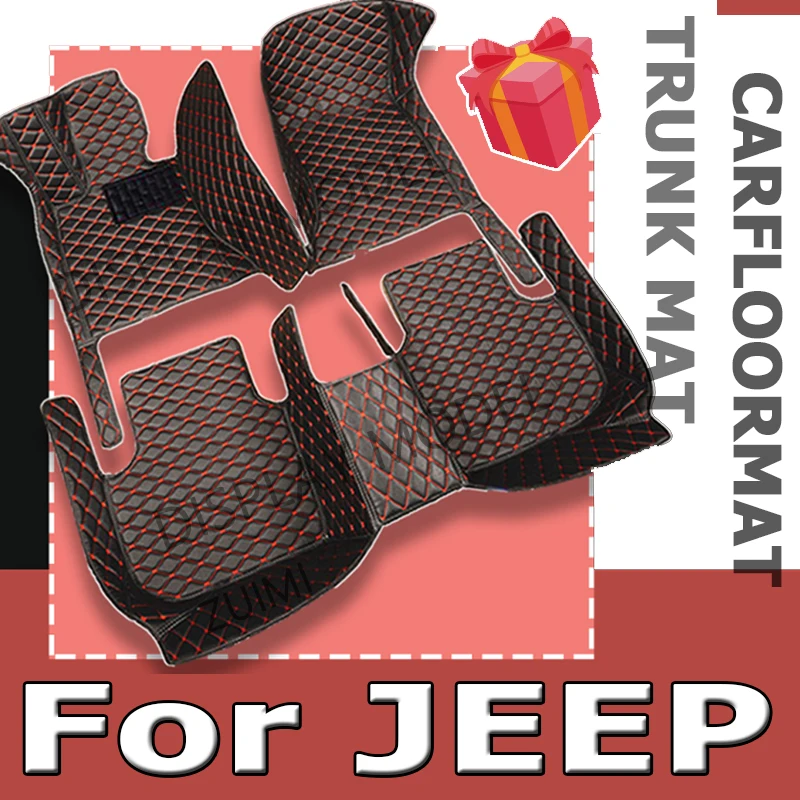 

Car Floor Mats For JEEP Compass Wrangler Grand Cherokee Renegade Patriot Liberty Commander Wagoneer Car Accessories