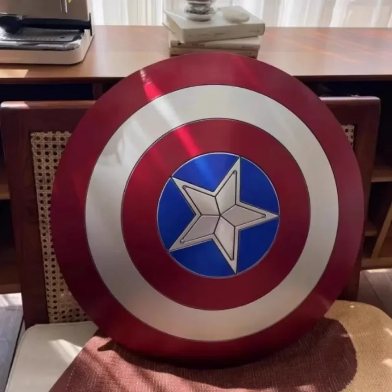 57cm Marvel Captain America Shield Weapons Model Version Plastic Superhero Costume Fancy Dress Party Stage Cosplay Gifts Toys