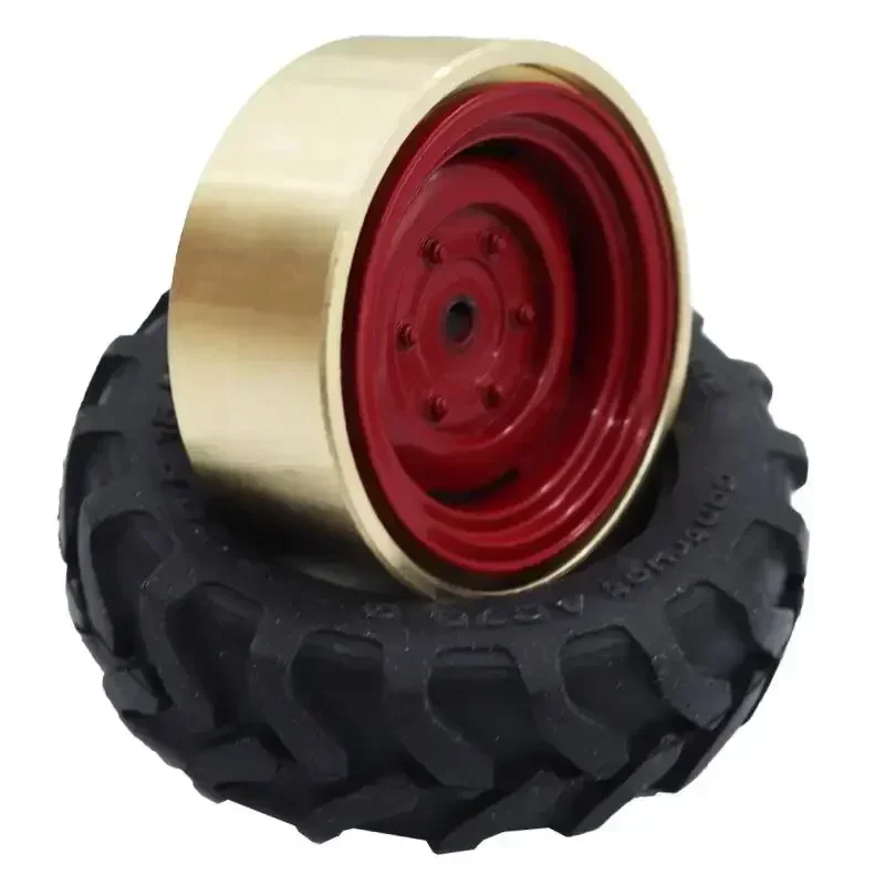 4PCS 1/24 FMS Power WAGON FCX24 Mozzo ruota Contrappeso in ottone Parti di aggiornamento per auto RC