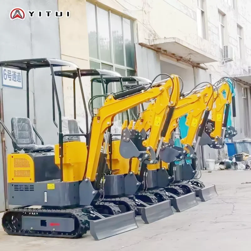 Miniexcavadora compacta para uso doméstico, motor fuerte personalizado, herramientas agrícolas, motor CE Epa Euro 5 KUBOTA, precio barato, entrega rápida